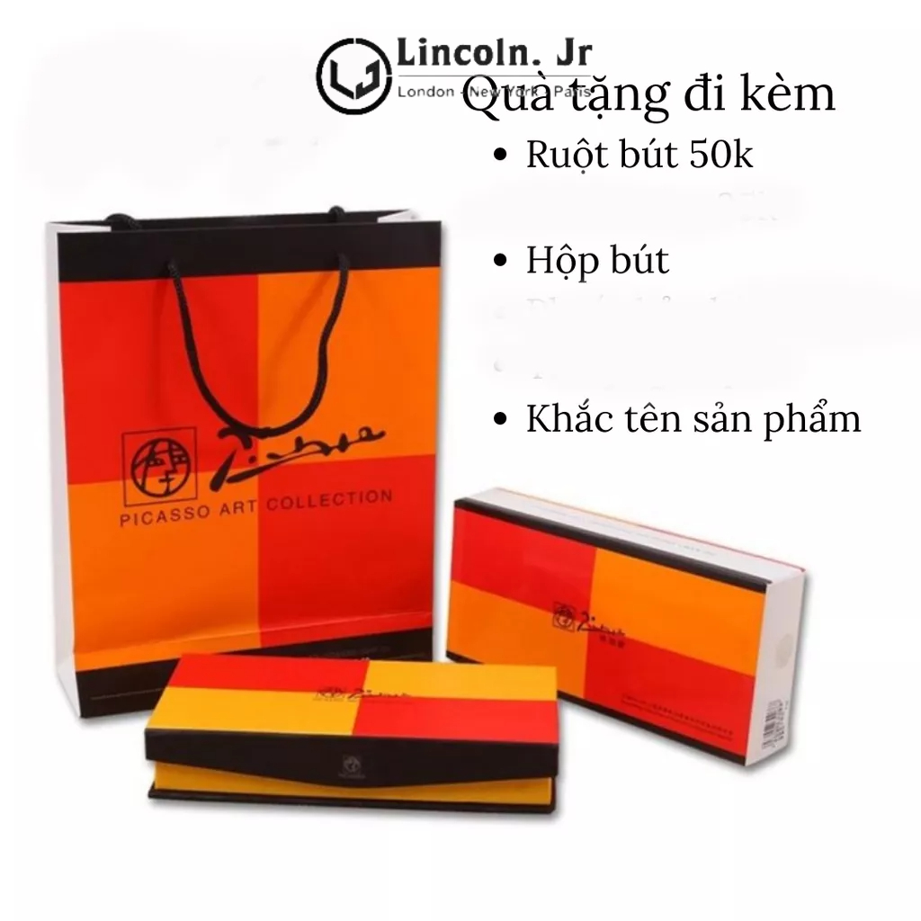 Bút Ký Cao Cấp Picasso Xanh 915RGR Tia Sáng Miễn Phí Khắc Tên