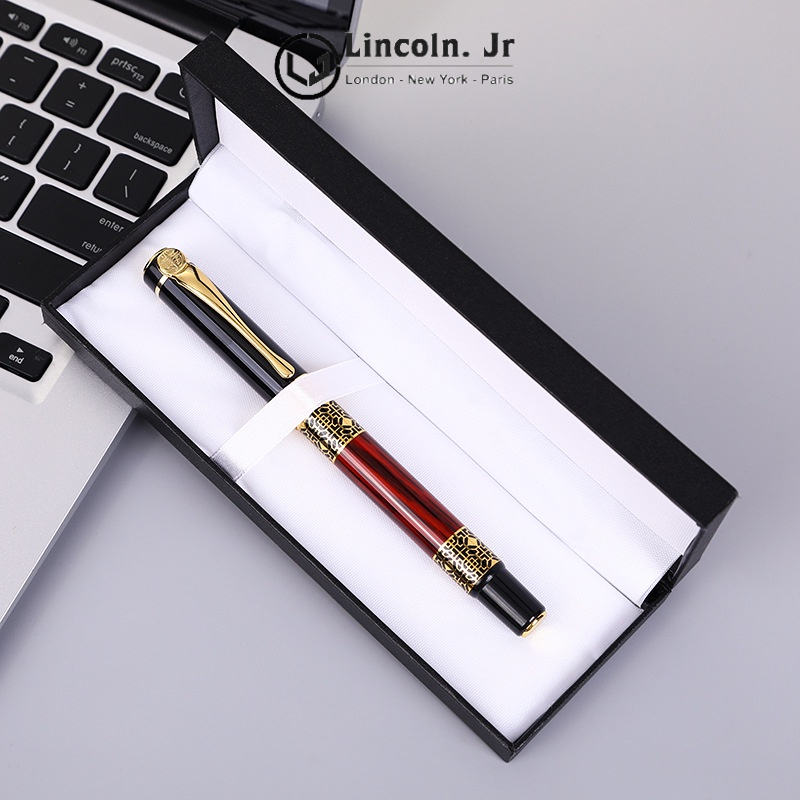 Bút ký Doanh nhân Lincoln Jr 007, vân gỗ Quý tộc, quà tặng dành cho Doanh nhân