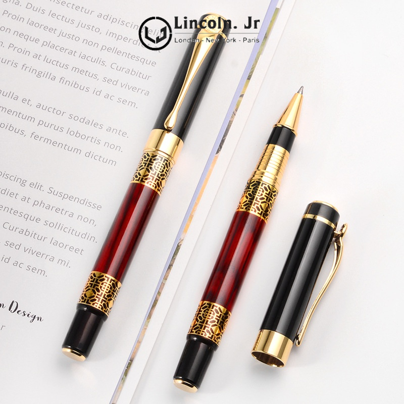 Bút ký Doanh nhân Lincoln Jr 007, vân gỗ Quý tộc, quà tặng dành cho Doanh nhân
