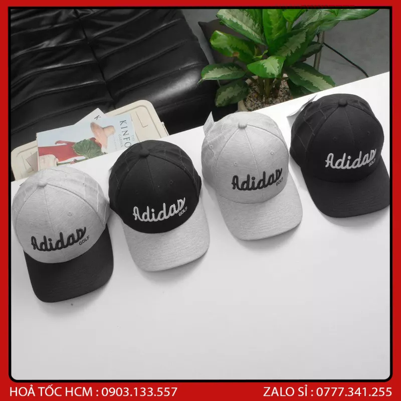 Mũ lưỡi trai bít đuôi / nón bóng chày bít đuôi from đứng ôm đầu logo khoá thêu nổi phong cách