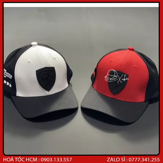 #𝗖𝗼́ 𝘃𝗶𝗱𝗲𝗼 Mũ nón lưới / nón lưỡi trai lưới ferrari hàng hot VNXK