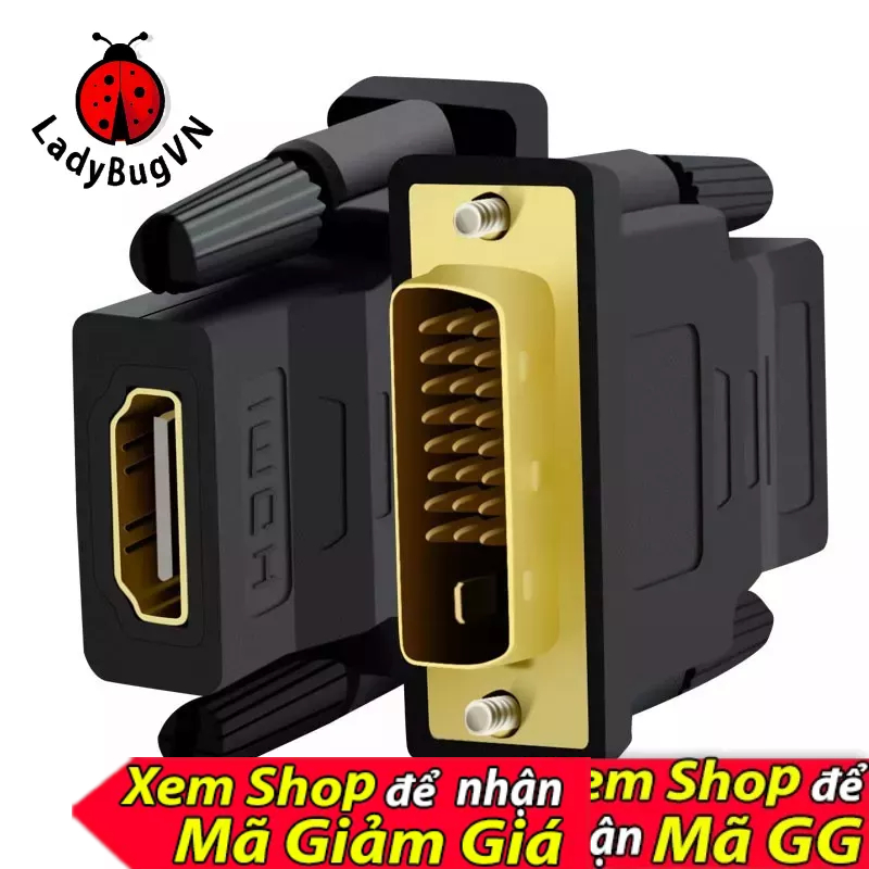 Đầu chuyển dvi 24+1 ra hdmi đầu chuyển dvi hdmi cáp dvi sang hdmi dvi to hdmi dây chuyển dvi hdmi full hd 1080