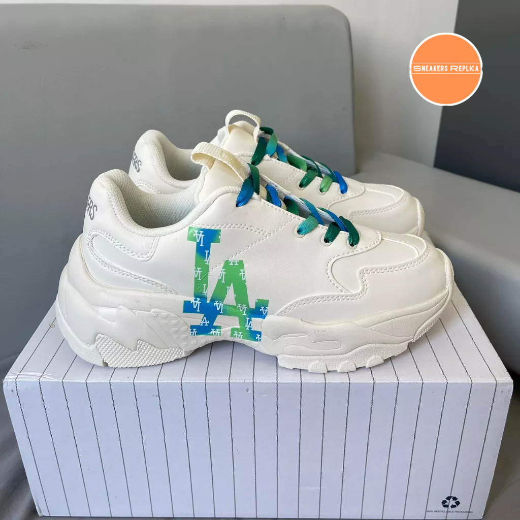 Giày MLB BigBall Chunky A Gradient Classic Monogram LA Dodgers | FULLBOX - kèm túi
