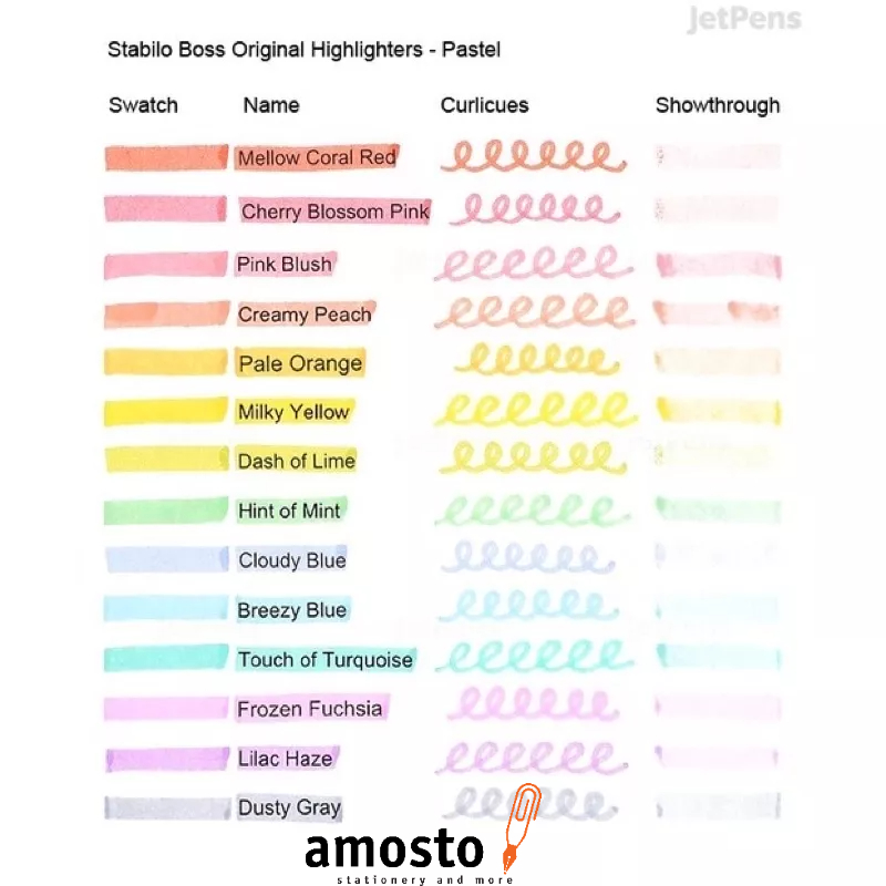 Bút Dạ Quang Chính Hãng Stabilo Swing Cool