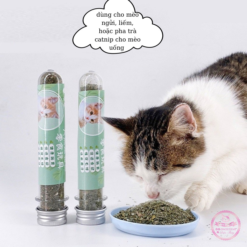 Bạc hà mèo Catnip cho mèo ống 40g