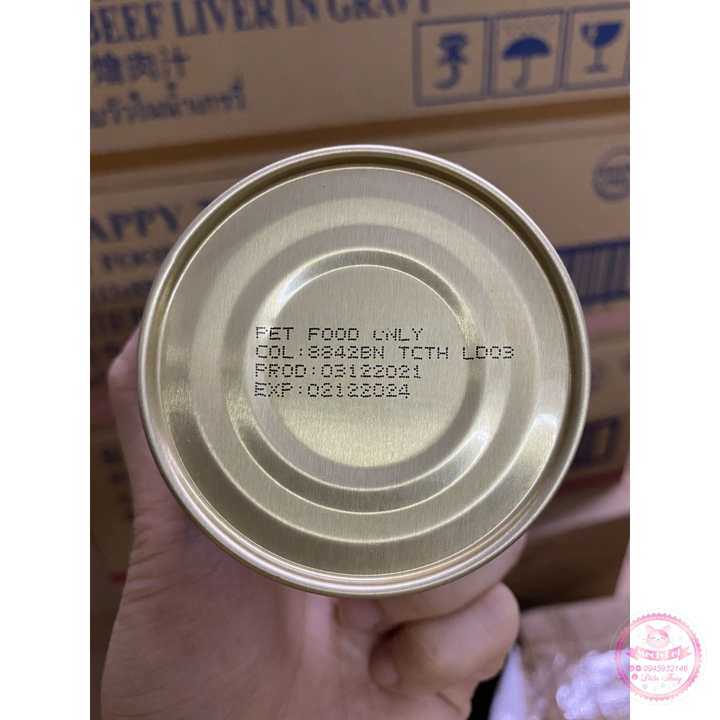 Pate Snappy Tom Premium lon 85gram thơm ngon dành cho mèo