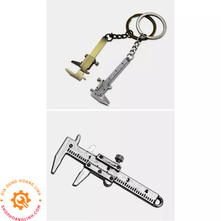 Móc Khóa Thước Kẹp Mini