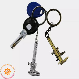 Móc Khóa Thước Kẹp Mini