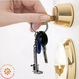 Móc Khóa Thước Kẹp Mini