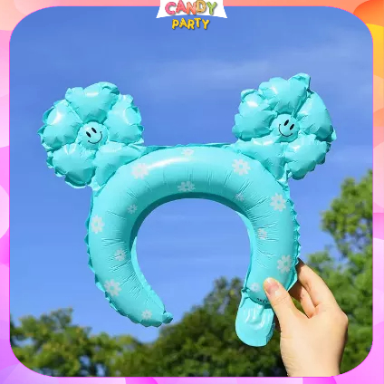 Bờm Bong Bóng Trang Trí Sinh Nhật Chụp Hình Kute Tươi Mới Nhiều Mẫu Mã