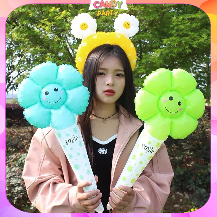 Bờm Bong Bóng Trang Trí Sinh Nhật Chụp Hình Kute Tươi Mới Nhiều Mẫu Mã
