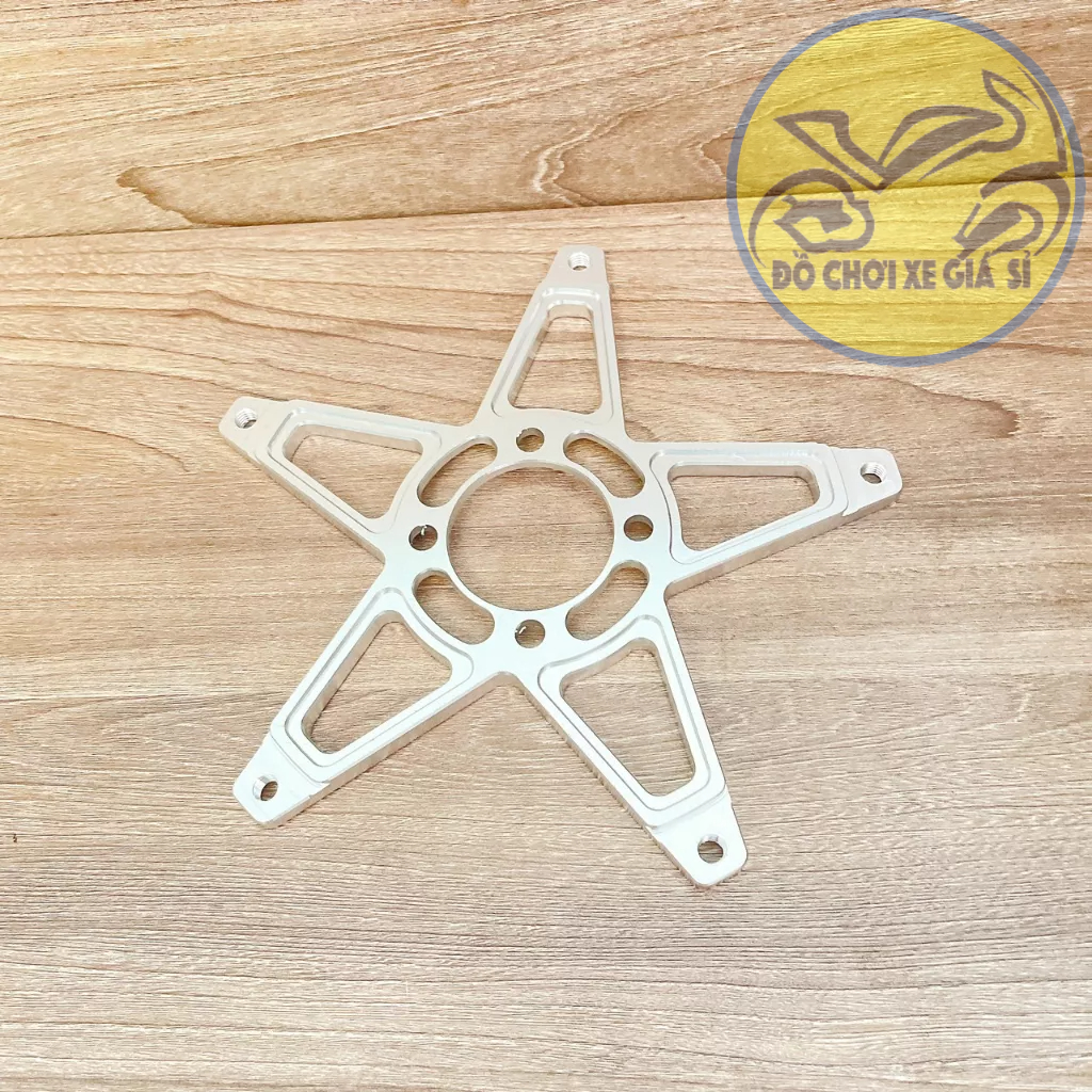 Lòng đĩa Raider/Satria 5 lỗ chia ra 4 lỗ xài bánh căm