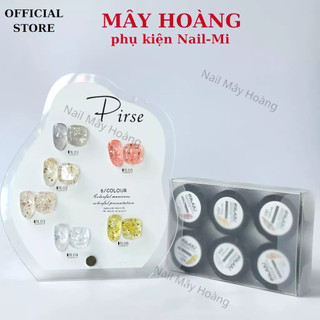 Sét gel nhũ xà cừ Huaxi tặng kèm bảng màu