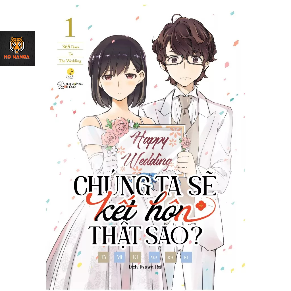Truyện tranh - Chúng Ta Sẽ Kết Hôn Thật Sao? - 365 Days To The Wedding - Tập 1 2 3 4 - Kèm Postcard cho bản in đầu