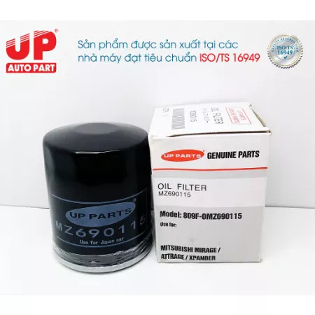 Lọc dầu động cơ MITSUBISHI XPANDER/ ATTRAGE/ MIRAGE/ LANCER/ OUTLANDER 2014 - 2020 UP PARTS CHÍNH HÃNG