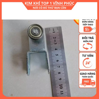 Bánh xe máng treo mái xếp, bánh xe lùa treo bạt Dùng cho vuông xỏ bạt 20x20 hoặc 20x40
