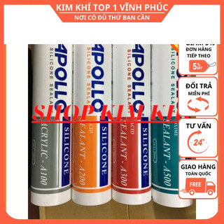 Keo silicon APOLLO - Keo kính - Keo bê tông