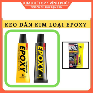 Keo dán kim loại  epoxy 2 thành phần