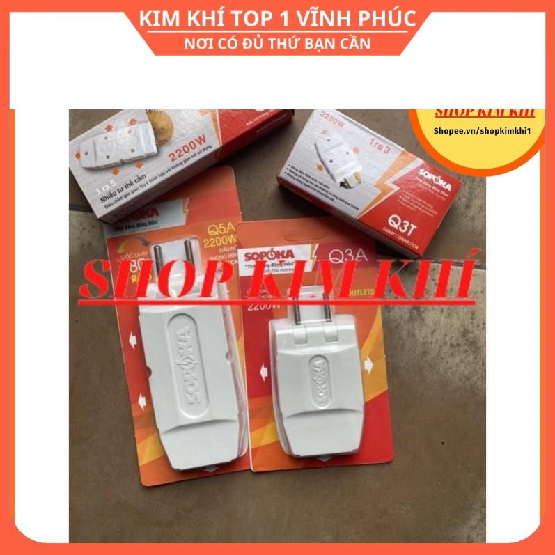 Ổ phích cắm chia 3 5 ominsu