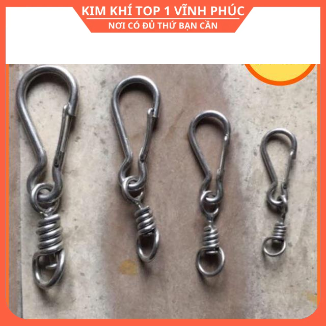 Móc khoá inox nhiều kích cỡ
