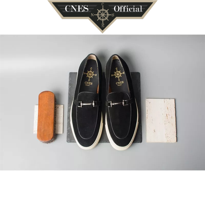 Giày Sneaker Nam Cao Cấp Chất Liệu Da Bê Nhập Khẩu Cao Cấp Thương Hiệu CNES (ORDE - JESSE)