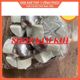 Bo góc tủ nhôm 3 chân dùng cho tủ kính, chạn