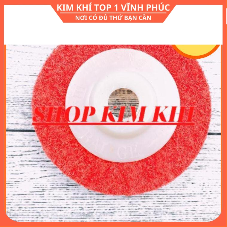 Nỉ đỏ đánh bóng inox
