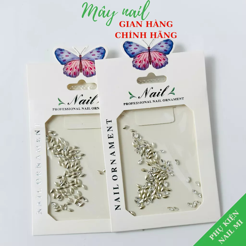 Đá khối mini viền hạt gạo trang trí móng sét 100 viên