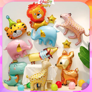 Bóng Hình Con Vật, Hình Thú, Bóng Cầm Tay Trang Trí Sinh Nhật, Party cho bữa tiệc thêm sinh động BB6