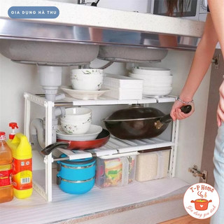 Kệ gầm bếp Inochi, kệ để xoong nồi gầm bếp Tokyo 2 tầng