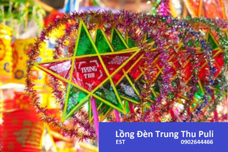 [ GIÁ XƯỞNG ] 100 Cái Lồng Đèn Trung Thu Thu Ngôi Sao Dán Giấy Kiếng Truyền Thống Giá Rẻ