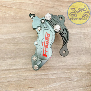 Heo dầu fando 4 pis + pát ex 135 đĩa 260/267mm