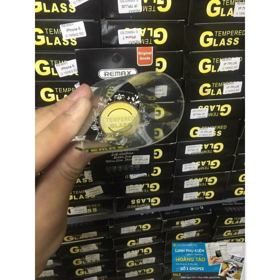 Kính cường lực Iphone Remax 5/6/6p/6s/6sp/7/7p/8/8p/x/xs/xsmax/xr/12/12pro/12promax/13/13promax