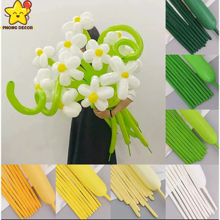 50 Bóng bay tạo hình , bóng bay dài,bóng bay giun, bóng giun, bóng dài, bóng tạo hình,vặn xe hoa bóng