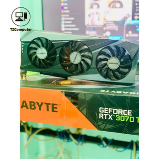 Card màn hình vga gigabyte rtx 3070 ti gaming oc 8gb 3 fan cũ đã qua sử dụng