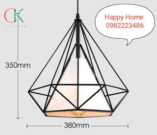 Đèn thả  đèn treo thả kim cương phi 380