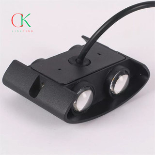 Đèn led gắn tường, Đèn tường led  2 đầu 4w ánh sáng vàng, đèn tường led nghệ thuật trang trí có chỉ số chống nước B115-4
