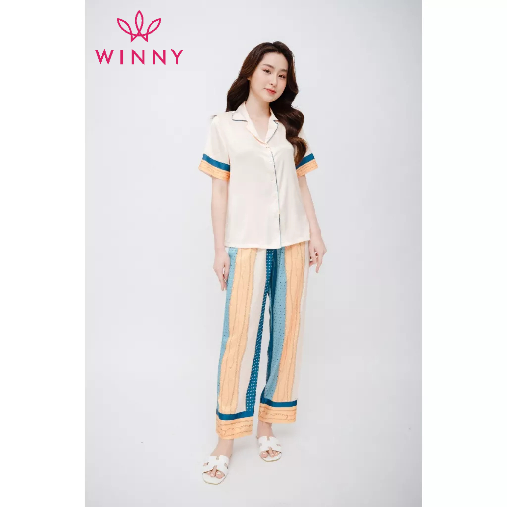 Bộ mặc nhà cộc tay quần dài Winny 1MNSA22161D