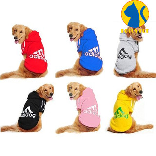 Áo nỉ ADIDOG dành cho chó lớn, Áo hoodie siêu ấm phù hợp cho chó trên 10kg