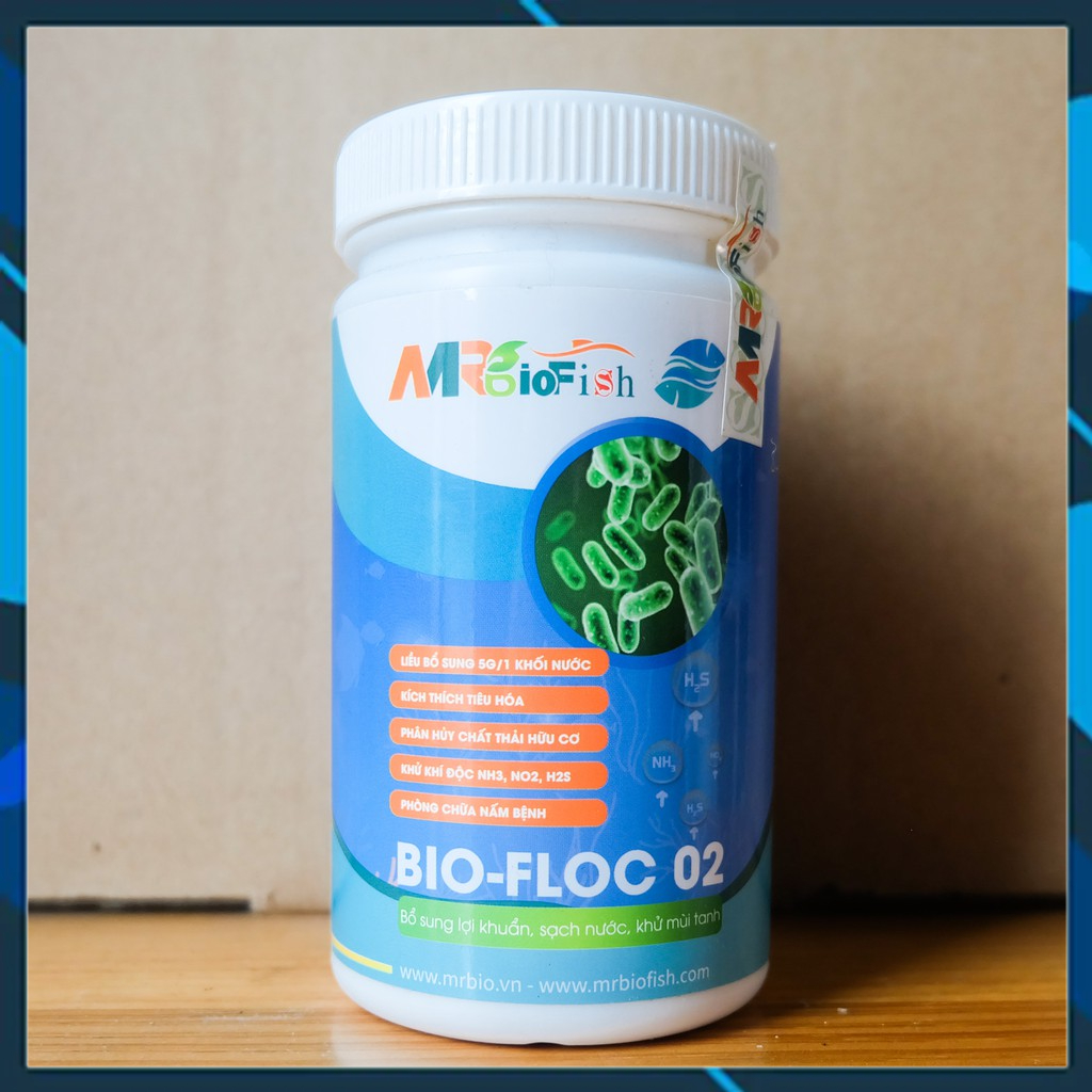 Men vi sinh Bio- Floc 02 , men vi sinh cho cá cảnh ( dạng bột )