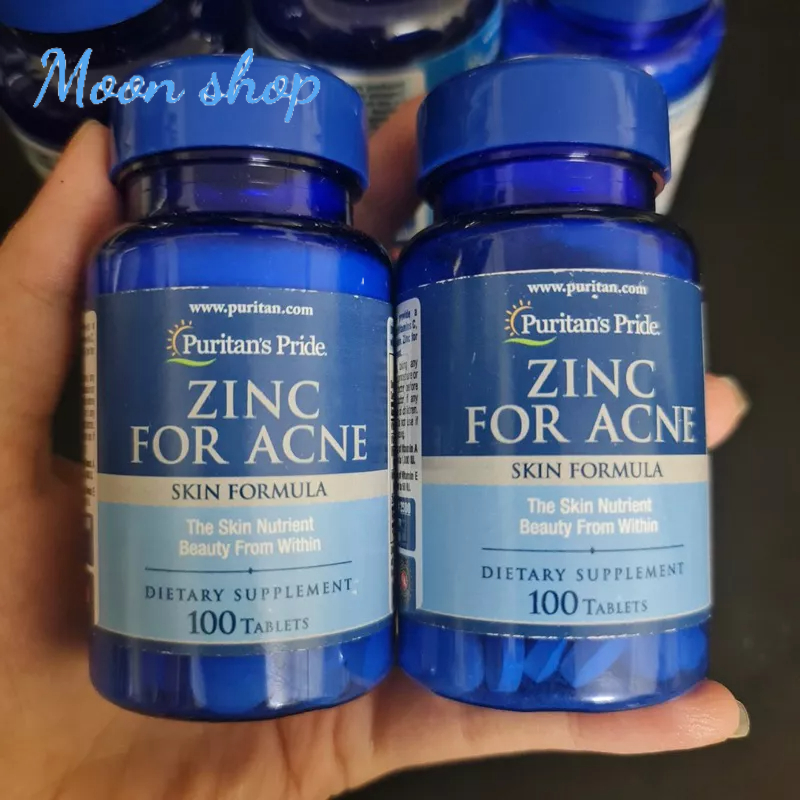 Viên uống Zinc For Acne