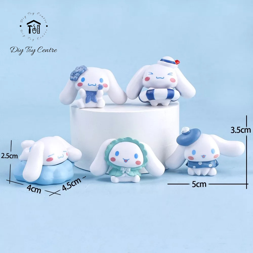 Quà tặng sinh nhật, phụ kiện trang trí, phụ kiện xe, bánh kem đồ chơi mini để bàn đáng yêu Cinnamoroll Dễ Thương