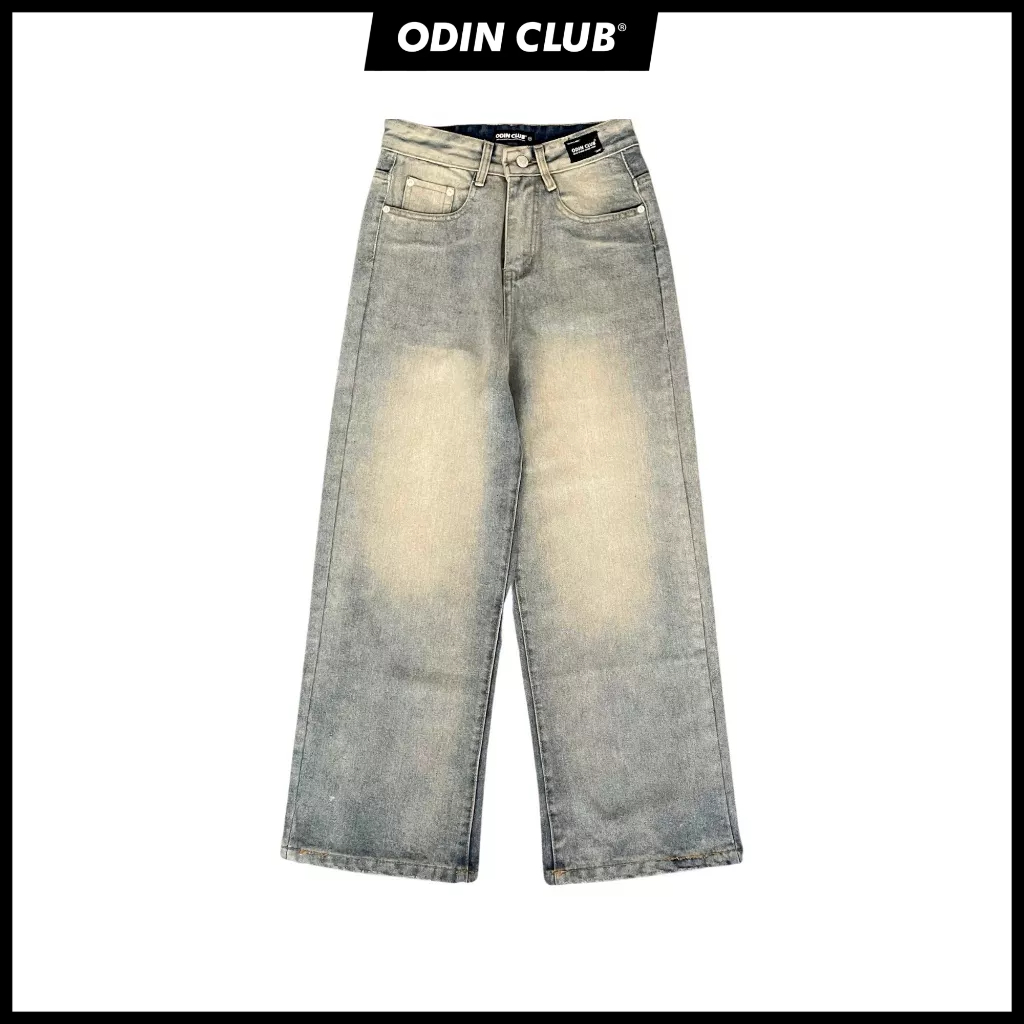 Quần Jeans ống rộng Golden Faded ODIN CLUB, Quần Bò ống rộng, Local Brand ODIN CLUB