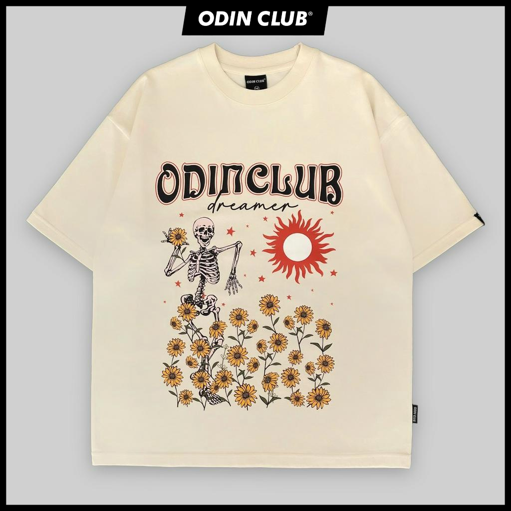 Áo thun oversize Dreamer ODIN CLUB, Áo phông chất liệu 100% cotton co giãn 2 chiều, Local Brand ODIN CLUB