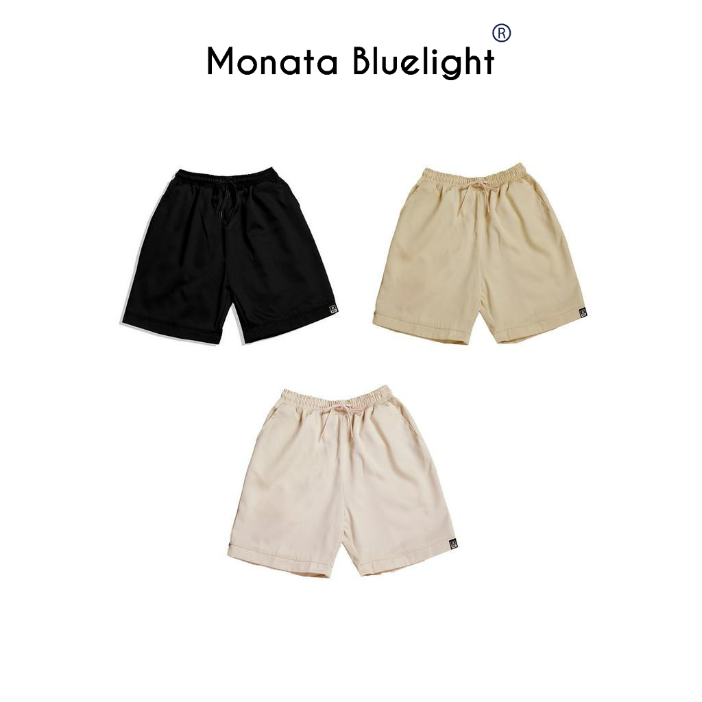 MONATA BLUELIGHT - Quần short Unisex mini logo