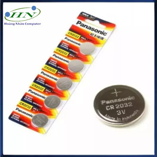 Vỉ 5 Viên Pin Cmos Panasonic/sony 3V CR-2032 (đỏ)