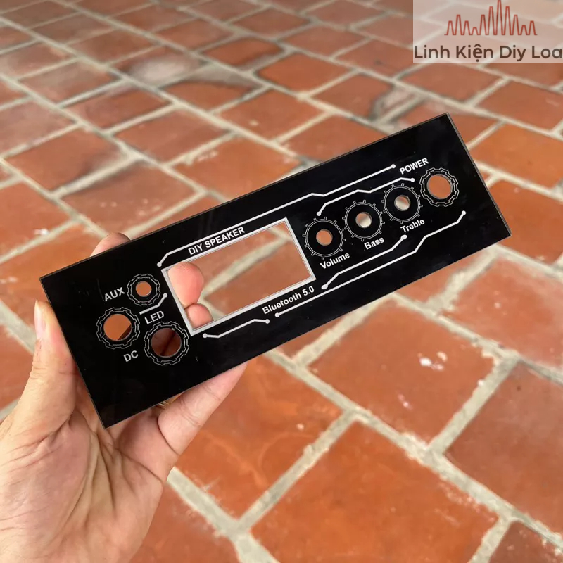 Control diy loa có led