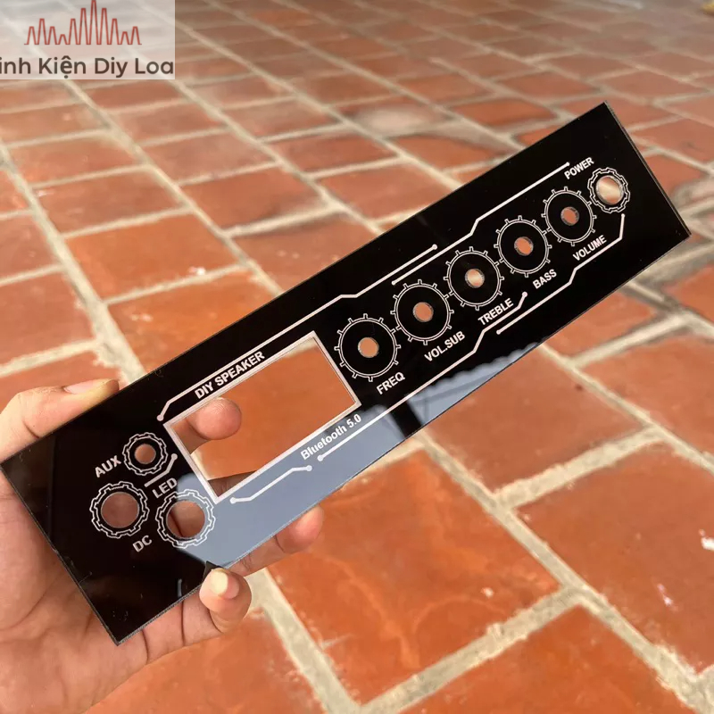 Control diy loa có led