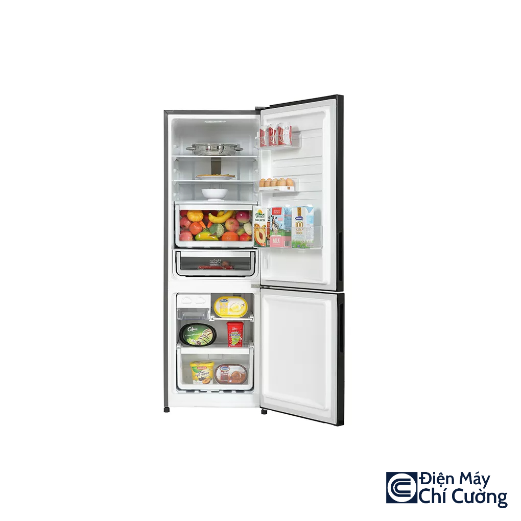 Tủ Lạnh Ngăn Đá Dưới Có Ngăn Đông Mềm Inverter UltimateTaste 300 EBB2802K-H 253L - Điện Máy Chí Cường