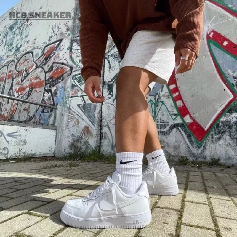 Tất nike cổ cao dệt kim 4 màu dày dặn không gây mùi hôi chân